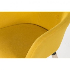 Monza Visitors Chair In Yellow