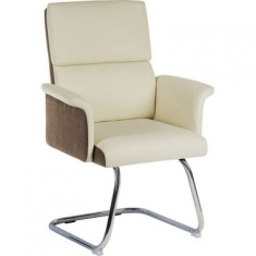 Mugello Visitor Office Chair - Cream