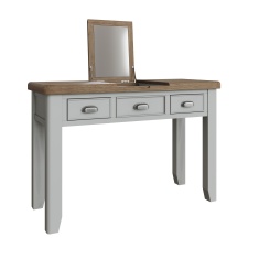 Hexham Painted Grey 3 Drawer Dressing Table