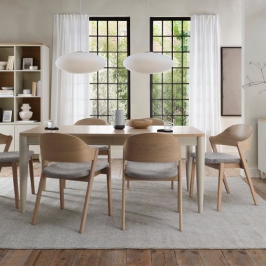 Delta Scandi Oak & Soft Grey Furniture Collection