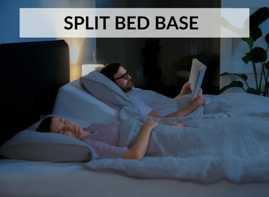 Split bed base