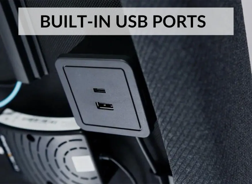 Built-in USB ports