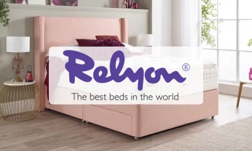 Up to 45% off RRP and Free Size Upgrade

Get up to 45% off RRP Relyon Mattresses, Divan Sets and Headboards.

Plus, get a Free Size Upgrade - King (150cm) for the price of a Double (135cm)
