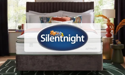 10% off Silentnight

Applicable on Silentnight Mattresses, Divan Sets and Headboards.

Including the new and award winning Silentnight Eco Air Comfort Airmesh 1600 Pocket Mattress.
