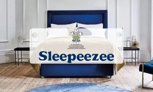 Up to 45% off RRP Sleepeezee

Applicable on Sleepeezee Mattresses, Divan Sets and Headboards.
