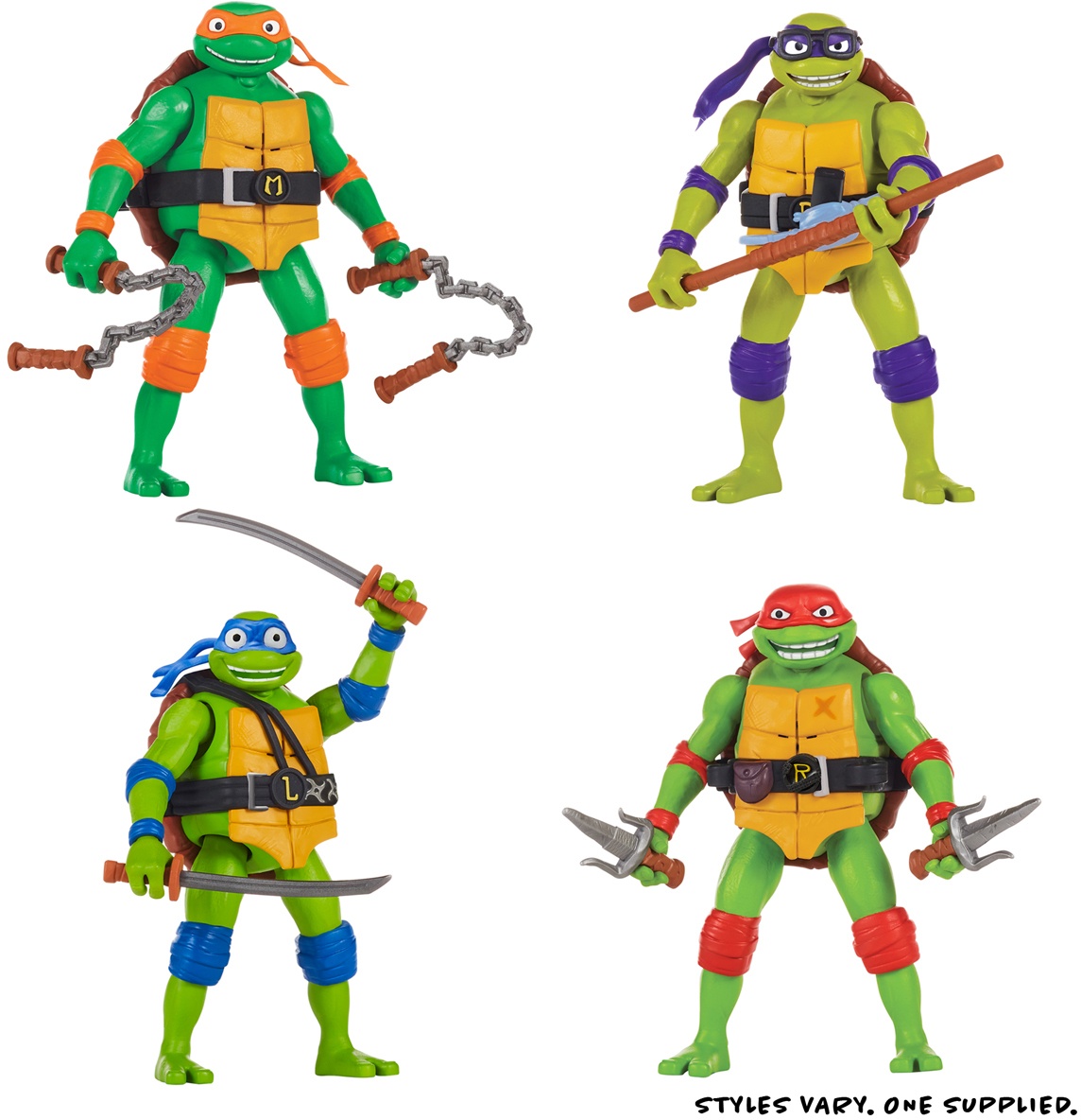 TMNT 83350 Mutant Mayhem Deluxe Ninja Shouts Figures Assortm | Downtown