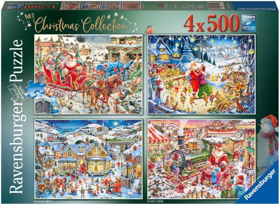 Ravensburger Roy Trower Christmas Collection No.2 Jigsaw Puzzle - 4 x ...