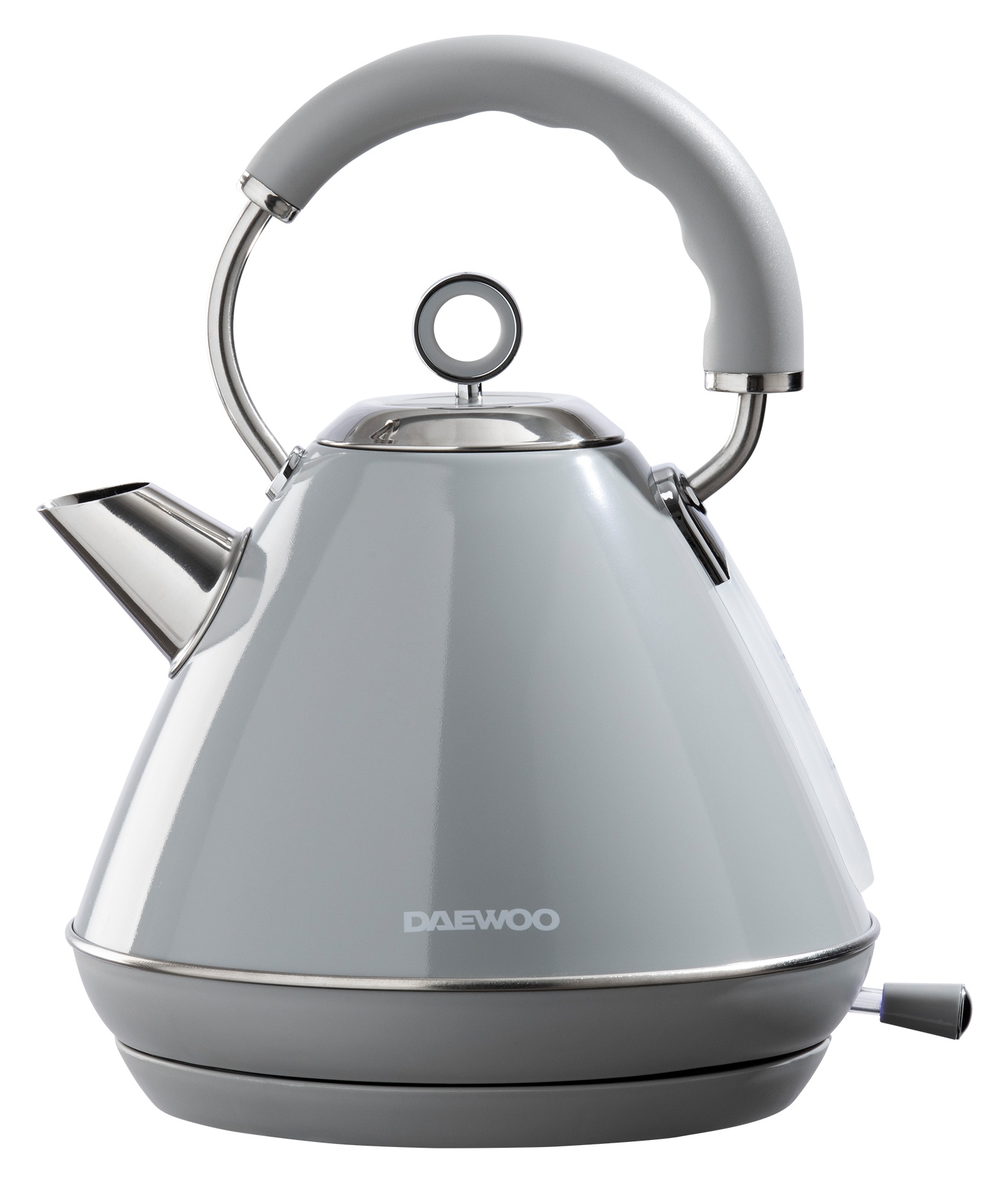 Daewoo SDA2593GE Kensington 1.7L Pyramid Kettle - Grey