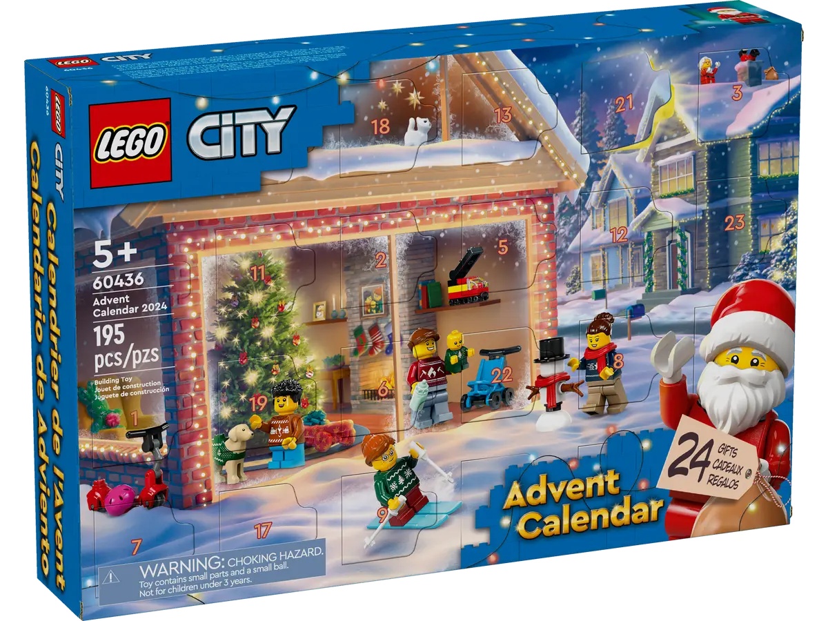 LEGO 60436 City Advent Calendar 2024 Downtown