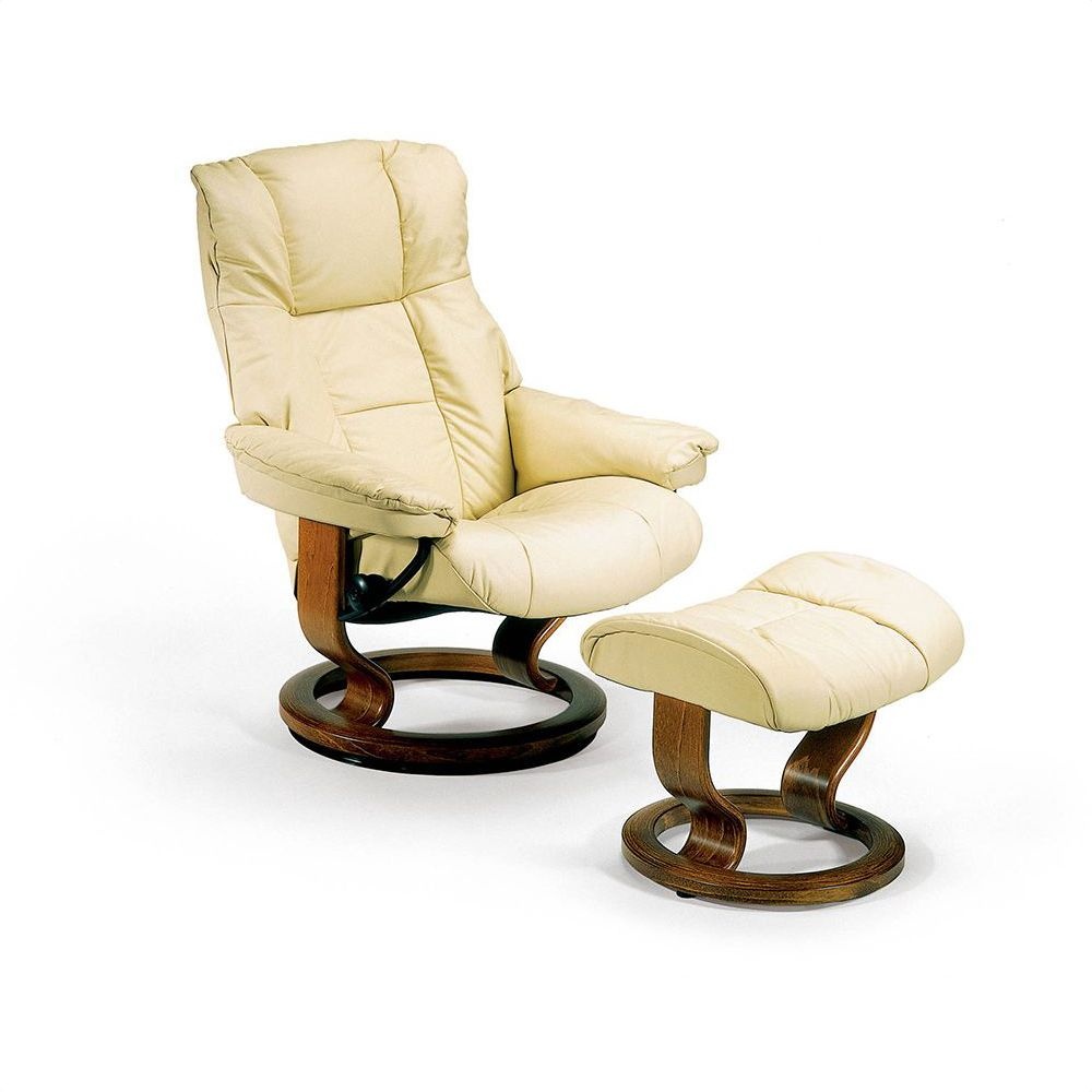 Stressless Mayfair Classic Base Chair & Footstool | Downtown