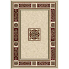Mastercraft 057-0801/6414 Da Vinci Rug - Cream/Red Mastercraft 057-0801/6414 Da Vinci Rug - Cream/Red