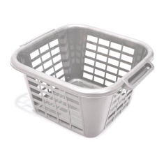 Addis 505977 24L Square Metallic Laundry Basket Addis 505977 24L Square Metallic Laundry Basket