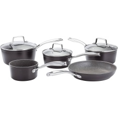 Stellar Rocktanium Non Stick 5 Piece Saucepan Set Stellar Rocktanium Non Stick 5 Piece Saucepan Set
