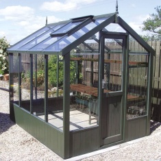 Swallow Kingfisher 6ft 8' Wide Wooden Greenhouse Swallow Kingfisher 6ft 8' Wide Wooden Greenhouse
