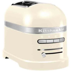 KitchenAid 5KMT2204BAC Artisan 2 Slice Toaster - Almond Cream KitchenAid 5KMT2204BAC Artisan 2 Slice Toaster - Almond Cream