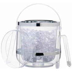 Barcraft Acrylic Double Walled Insulated Ice Bucket Barcraft Acrylic Double Walled Insulated Ice Bucket