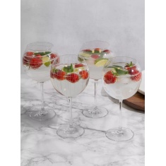 Creative Tops Mikasa Cheers Balloon Glass Set of 4 750ml Creative Tops Mikasa Cheers Balloon Glass Set of 4 750ml
