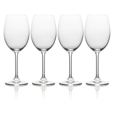Creative Tops Mikasa Julie White Wine Glass Set of 4 470ml Creative Tops Mikasa Julie White Wine Glass Set of 4 470ml