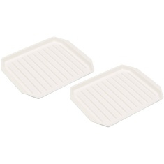 KitchenCraft Microwave Bacon Rack Set of 2 25x20cm KitchenCraft Microwave Bacon Rack Set of 2 25x20cm