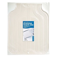 KitchenCraft Rubber Draining Board Mat 51x41cm KitchenCraft Rubber Draining Board Mat 51x41cm