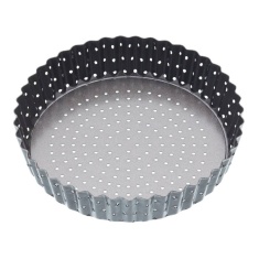Masterclass Crusty Bake Non-Stick Fluted Round Quiche Tin 18cm Masterclass Crusty Bake Non-Stick Fluted Round Quiche Tin 18cm
