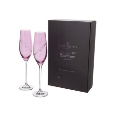 Dartington Celebration Glitz Ruby Champagne Flutes Dartington Celebration Glitz Ruby Champagne Flutes