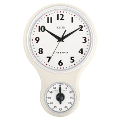 Kitchen Time Cream Wall Clock Kitchen Time Cream Wall Clock