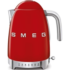 Smeg KLF04RDUK Variable Temperature 50's Style Retro 1.7L Kettle - Red Smeg KLF04RDUK Variable Temperature 50's Style Retro 1.7L Kettle - Red