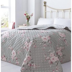 Catherine Lansfield Canterbury Bedspread 240x260cm - Grey Catherine Lansfield Canterbury Bedspread 240x260cm - Grey