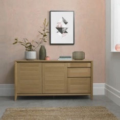 Brampton Oak Wide Sideboard Brampton Oak Wide Sideboard