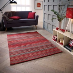 Melrose Carter Rug - Red