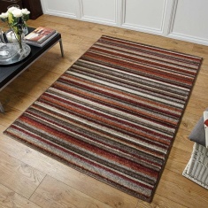 Melrose Portland 2525 N Rug - Brown/Orange