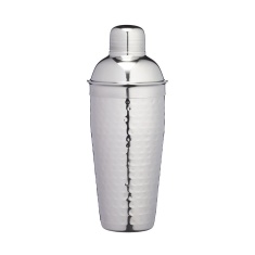 Barcraft Hammered Stainless Steel Cocktail Shaker 700ml Barcraft Hammered Stainless Steel Cocktail Shaker 700ml