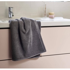 Christy Brixton Textured Towel - Titanium Christy Brixton Textured Towel - Titanium