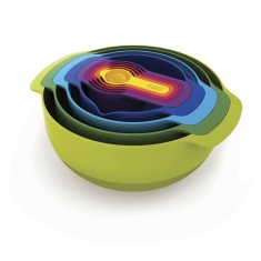 Joseph Joseph Multi Coloured Nest 9 Plus Bowl Set Joseph Joseph Multi Coloured Nest 9 Plus Bowl Set