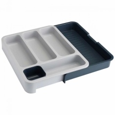 Joseph Joseph Drawerstore Cutlery Drawer - Dark Grey/Grey Joseph Joseph Drawerstore Cutlery Drawer - Dark Grey/Grey