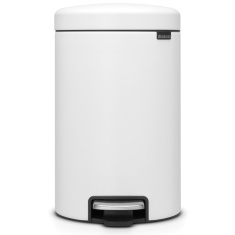 Brabantia Pedal Bin White 12L Brabantia Pedal Bin White 12L