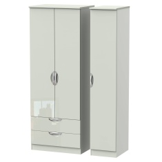 Cambourne Cam141 Tall Triple 2 Drawer Wardrobe Cambourne Cam141 Tall Triple 2 Drawer Wardrobe