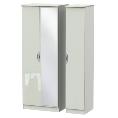 Cambourne Cam147 Tall Triple Wardrobe With Mirror Door Cambourne Cam147 Tall Triple Wardrobe With Mirror Door