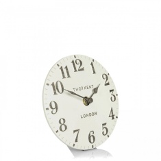 Thomas Kent Arabic Limestone 6In Mantel Clock Thomas Kent Arabic Limestone 6In Mantel Clock