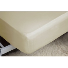 Belledorm 200 Count Extra Deep Fitted Sheet - Cream Belledorm 200 Count Extra Deep Fitted Sheet - Cream