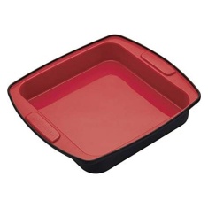 Masterclass Silicone Square Bake Pan 23cm Masterclass Silicone Square Bake Pan 23cm