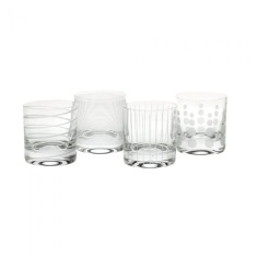 Creative Tops Mikasa Cheers Double Old Fashioned Set of 4 Creative Tops Mikasa Cheers Double Old Fashioned Set of 4