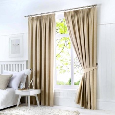 Fusion Dijon Blackout Curtains - Natural Fusion Dijon Blackout Curtains - Natural