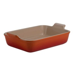 Le Creuset Heritage Deep Rectangular Dish Volcanic Le Creuset Heritage Deep Rectangular Dish Volcanic