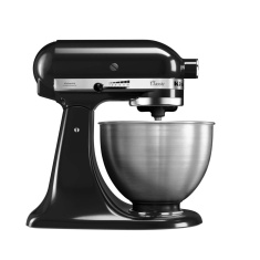 KitchenAid 5K45SSBOB Classic 275W Stand Mixer - Onyx Black KitchenAid 5K45SSBOB Classic 275W Stand Mixer - Onyx Black