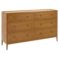 Ercol Salina 6 Drawer Wide Chest of Drawers Ercol Salina 6 Drawer Wide Chest of Drawers