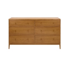 Ercol Salina 6 Drawer Wide Chest of Drawers Ercol Salina 6 Drawer Wide Chest of Drawers