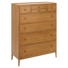 Ercol Salina 8 Drawer Tall Chest of Drawers Ercol Salina 8 Drawer Tall Chest of Drawers