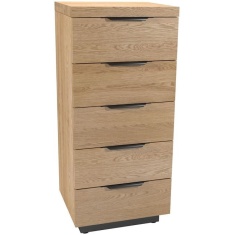 Fusion Rustic Oak 5 Drawer Tall Chest Fusion Rustic Oak 5 Drawer Tall Chest